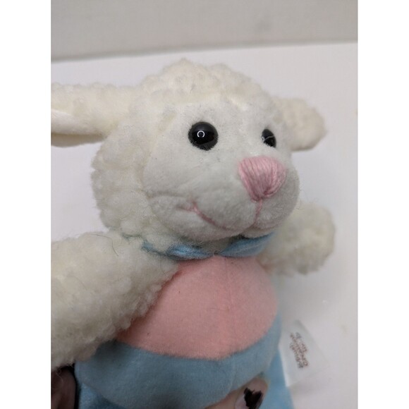 🍁 3/$20 Plush Creations Inc Mini Sheep Lamb Finger Walking Puppet 1995 Vintage - Picture 3 of 6